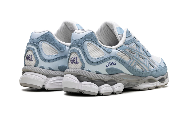 Asics Gel-NYC Baskets Homme/Femme – Coloris Cream Arctic Sky – Chaussures de Running Lifestyle
